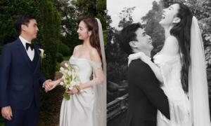 Hé lộ loạt ảnh cưới đầu tiên của Hồ Quang Hiếu và bà xã Tuệ Như 