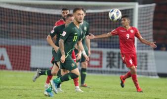 Hòa Bahrain 1-1, U23 Australia vào tứ kết châu Á cùng Thái Lan Hòa Bahrain 1-1, U23 Australia vào tứ kết châu Á cùng Thái Lan