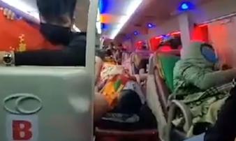 Đồng Nai: Xe khách 40 chỗ nhồi nhét tới 82 người về quê ăn Tết Đồng Nai: Xe khách 40 chỗ nhồi nhét tới 82 người về quê ăn Tết