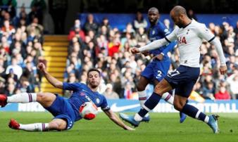 Đánh bại Totteham ở trận derby thành London, Chelsea tiếp tục giữ vững vị trí tốp 4 Đánh bại Totteham ở trận derby thành London, Chelsea tiếp tục giữ vững vị trí tốp 4