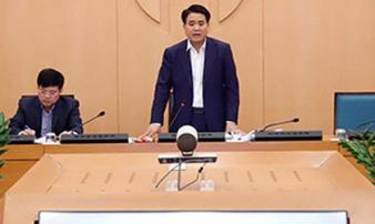 Chủ tịch Hà Nội nhấn mạnh nguy cơ lây nhiễm chéo dịch COVID-19 Chủ tịch Hà Nội nhấn mạnh nguy cơ lây nhiễm chéo dịch COVID-19