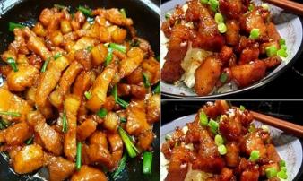 Trời lạnh làm thịt kho tiêu ngon miệng đưa cơm Trời lạnh làm thịt kho tiêu ngon miệng đưa cơm