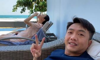 Im lặng trước tin đồn mang thai, Đàm Thu Trang lại tự công khai thân hình đúng chuẩn mẹ bầu Im lặng trước tin đồn mang thai, Đàm Thu Trang lại tự công khai thân hình đúng chuẩn mẹ bầu