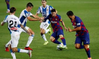 Barca phả hơi nóng vào Real sau trận thắng tối thiểu Barca phả hơi nóng vào Real sau trận thắng tối thiểu