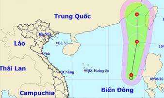 Biển Đông xuất hiện áp thấp nhiệt đới Biển Đông xuất hiện áp thấp nhiệt đới