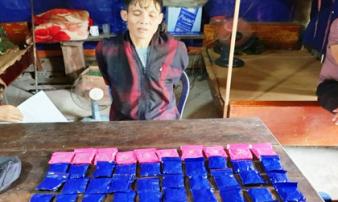 Bắt đối tượng vận chuyển 10.000 viên hồng phiến Bắt đối tượng vận chuyển 10.000 viên hồng phiến