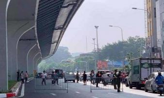 CA dựng lại hiện trường vụ nhóm thanh niên vung gậy đập xe sau va chạm giao thông CA dựng lại hiện trường vụ nhóm thanh niên vung gậy đập xe sau va chạm giao thông