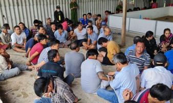 Điều động hàng trăm cảnh sát vây bắt 153 đối tượng đánh bạc tiền tỷ Điều động hàng trăm cảnh sát vây bắt 153 đối tượng đánh bạc tiền tỷ