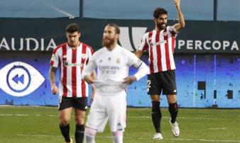 Thua thảm Bilbao, Real Madrid bị loại ở bán kết Siêu cúp Tây Ban Nha Thua thảm Bilbao, Real Madrid bị loại ở bán kết Siêu cúp Tây Ban Nha