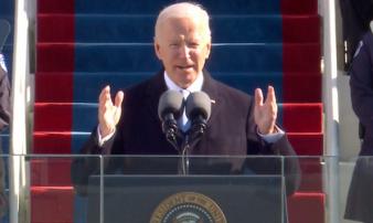 Thông điệp đầu tiên của Tổng thống Biden Thông điệp đầu tiên của Tổng thống Biden