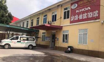 Nổ lớn bên trong xe cứu thương, 1 người nhập viện Nổ lớn bên trong xe cứu thương, 1 người nhập viện
