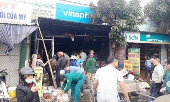 Cháy cửa hàng tạp hóa ở Nghệ An, thiệt hại hàng trăm triệu đồng Cháy cửa hàng tạp hóa ở Nghệ An, thiệt hại hàng trăm triệu đồng