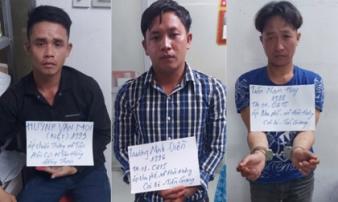 Bắt 3 nghi phạm gây ra 10 vụ cướp trên quốc lộ 1 Bắt 3 nghi phạm gây ra 10 vụ cướp trên quốc lộ 1