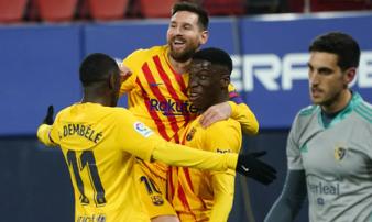 Messi siêu kiến tạo, sao 18 tuổi lập đại công cho Barcelona Messi siêu kiến tạo, sao 18 tuổi lập đại công cho Barcelona