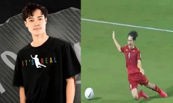 Mẫu áo lấy cảm hứng từ 'cú ngã 1 phát ăn ngay penalty' của Văn Toàn gây 'sốt' không tưởng Mẫu áo lấy cảm hứng từ 'cú ngã 1 phát ăn ngay penalty' của Văn Toàn gây 'sốt' không tưởng