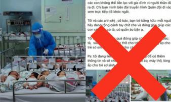 Giám đốc BV Hùng Vương: ‘Lấy ảnh các bé lúc đang chiếu đèn tắm rồi suy diễn thiếu tã sữa để kêu gọi từ thiện' Giám đốc BV Hùng Vương: ‘Lấy ảnh các bé lúc đang chiếu đèn tắm rồi suy diễn thiếu tã sữa để kêu gọi từ thiện'