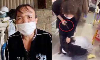 Mẹ thiếu nữ bị chủ shop quần áo đánh, cắt áo: 'Tôi quỳ xin nhưng cô chủ không đồng ý' Mẹ thiếu nữ bị chủ shop quần áo đánh, cắt áo: 'Tôi quỳ xin nhưng cô chủ không đồng ý'