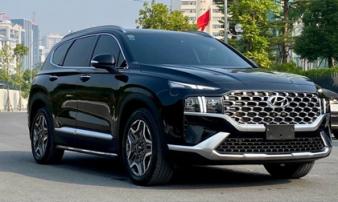 Giá Hyundai Santa Fe Dầu Cao cấp chạm 'đáy' mới, giảm kỷ lục 300 triệu đồng Giá Hyundai Santa Fe Dầu Cao cấp chạm 'đáy' mới, giảm kỷ lục 300 triệu đồng