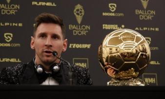 Kết thúc bầu chọn Quả bóng vàng 2023: Messi hướng tới danh hiệu thứ 8 Kết thúc bầu chọn Quả bóng vàng 2023: Messi hướng tới danh hiệu thứ 8