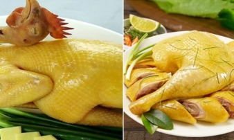 Cách luộc gà có màu vàng ươm chỉ đơn giản 'thêm thứ này', gà luộc xong sẽ rất đẹp mắt