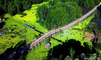 Cầu tre vạn bước - Cây cầu tre dài nhất Việt Nam nằm ở tỉnh nào?