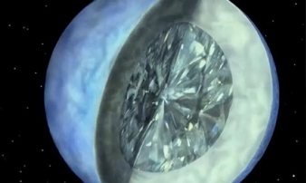 Phát hiện ra một hành tinh 'giàu có' với một biển kim cương, khối lượng gấp 15 lần Trái đất 