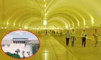 Cận cảnh 'cung điện' hoành tráng dưới lòng đất thuộc công trình thủy điện ngầm lớn nhất Việt Nam