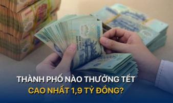 'Khủng' nhất Việt Nam: Ai là người vừa được thưởng Tết Nguyên đán hơn 1,9 tỷ đồng?