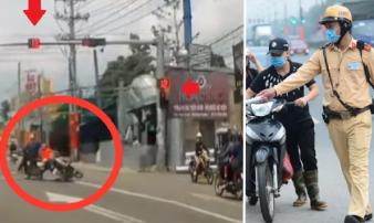 Xe máy dừng đèn đỏ vẫn bị phạt đến 14 triệu đồng nếu vi phạm lỗi này, nhiều người chủ quan hay mắc phải Xe máy dừng đèn đỏ vẫn bị phạt đến 14 triệu đồng nếu vi phạm lỗi này, nhiều người chủ quan hay mắc phải