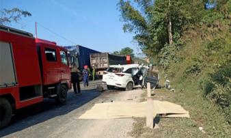 Tai nạn nghiêm trọng khiến 4 người tử vong, 2 người nguy kịch