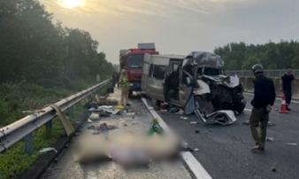 Tổng kiểm tra xe khách trên 9 tuyến cao tốc trọng điểm