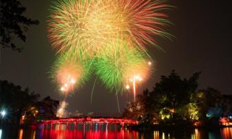 5 điểm bắn pháo hoa Tết Dương lịch 2026 tại Hà Nội