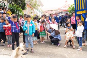 Nguyễn Bích Ngọc với hoạt động cộng đồng hướng về trẻ em vùng cao