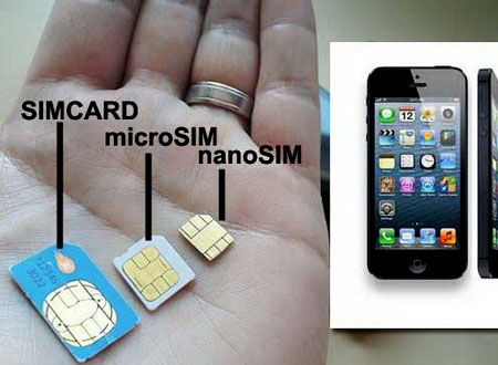 Sim nano dành cho iphone 5