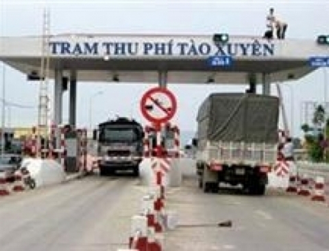 Trạm thu phí Tào Xuyên (Ảnh minh họa)