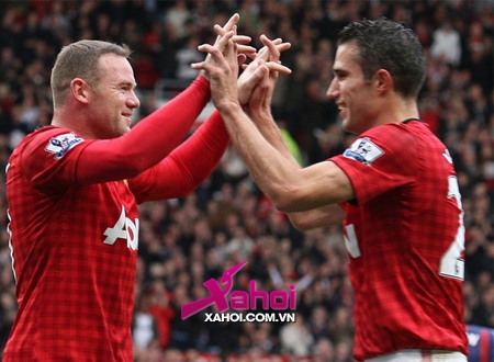 Rooney và Persie vẫn là hi vọng chiến thắng của M.U