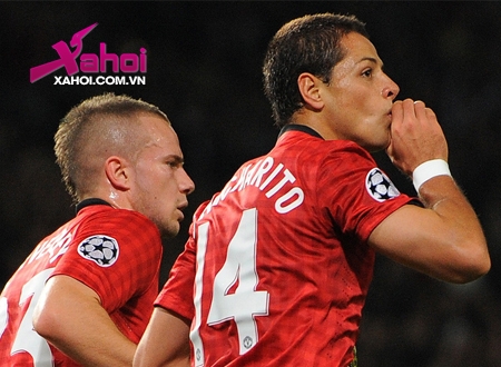 Chicharito đem về thắng lợi cho M.U