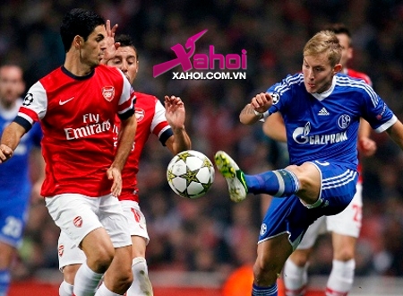 Arsenal không khuất phục được Schalke