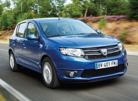 Dacia Sandero có giá bán tương đương chưa đến 200 triệu đồng