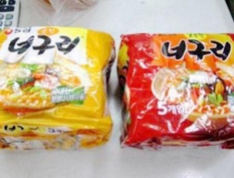 Hai loại mì chứa chất gây ung thư được phát hiện tại Hàn Quốc (Ảnh: Taipei Times)