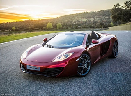 McLaren MP4-12C Spyder, người tình mới của Christian Ronaldo