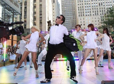 Psy và điệu nhảy Gangnam style đã chinh phục toàn thế giới 