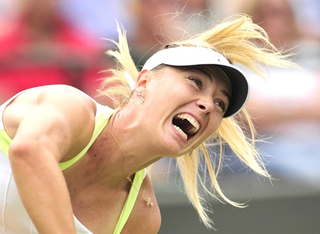 Maria Sharapova. Ảnh Getty