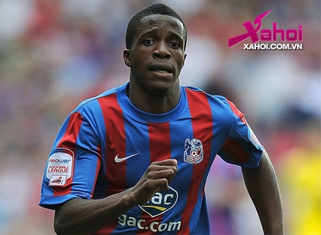 Wilfried Zaha trong màu áo Crystal Palace