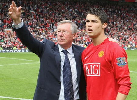 Ronaldo có ngày tháng đẹp khi còn được dìu dắt bởi Sir Alex