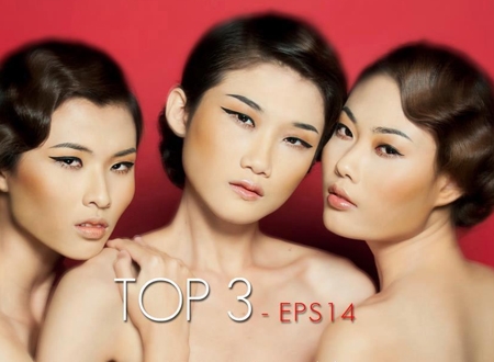 Top 3 Vietnam's Next Top Model 2012