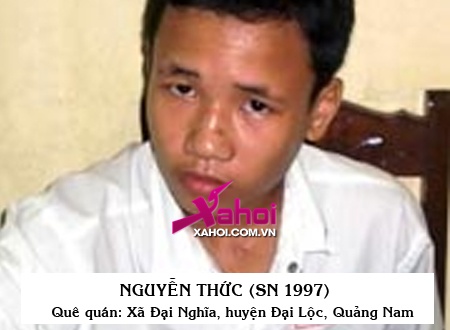 Nguyễn Thức tại cơ quan công an 