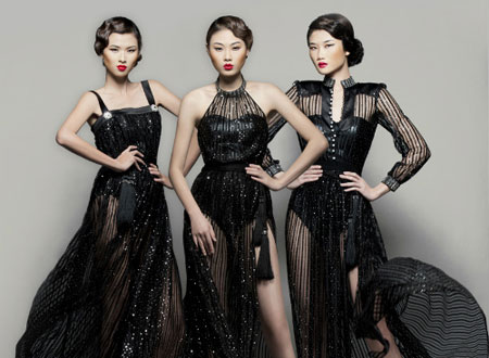 Top 3 Vietnam's Next Top Model 2012.