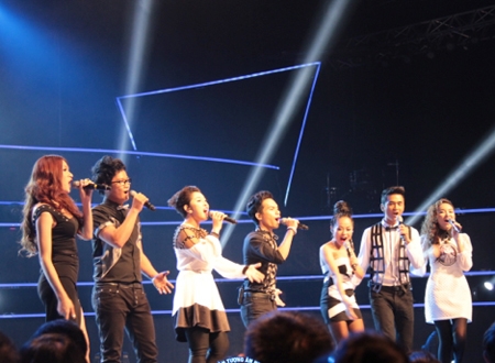 Top 7 Vietnam Idol 2012 đêm công bố kết quả Gala 4