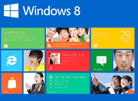 Trải nghiệm những tính năng độc đáo cùng Windows 8